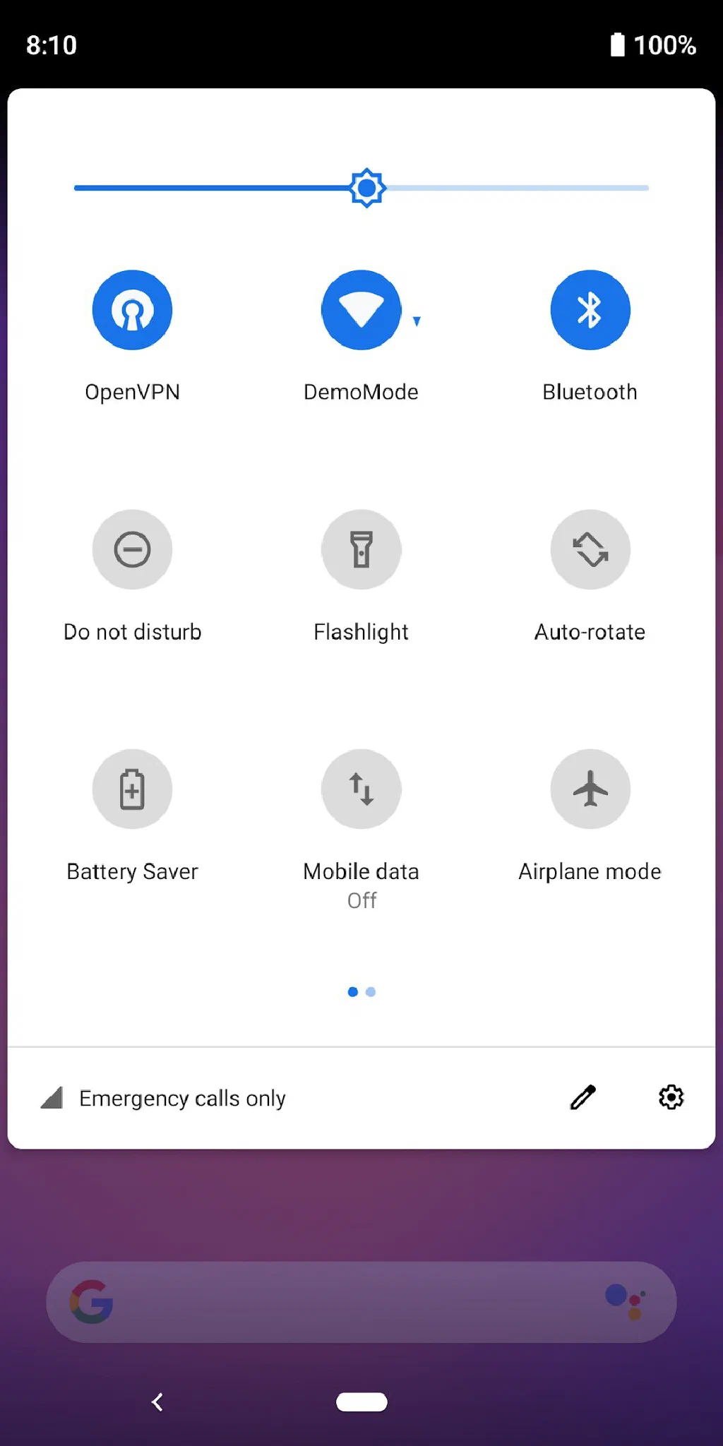 OpenVPN Quick Settings Tile — Expanded