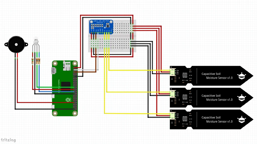 Circuit wiring schematic