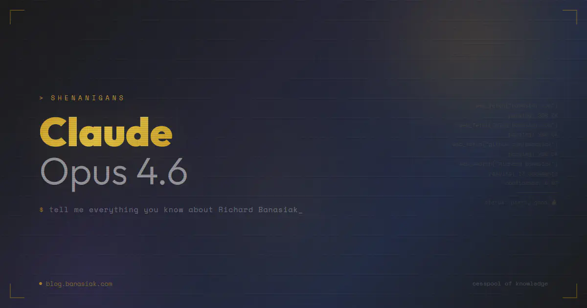 Claude Opus 4.6 (Extended) Shenanigans